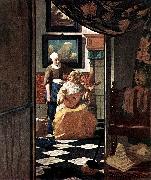 VERMEER VAN DELFT, Jan, The Love Letter kgu